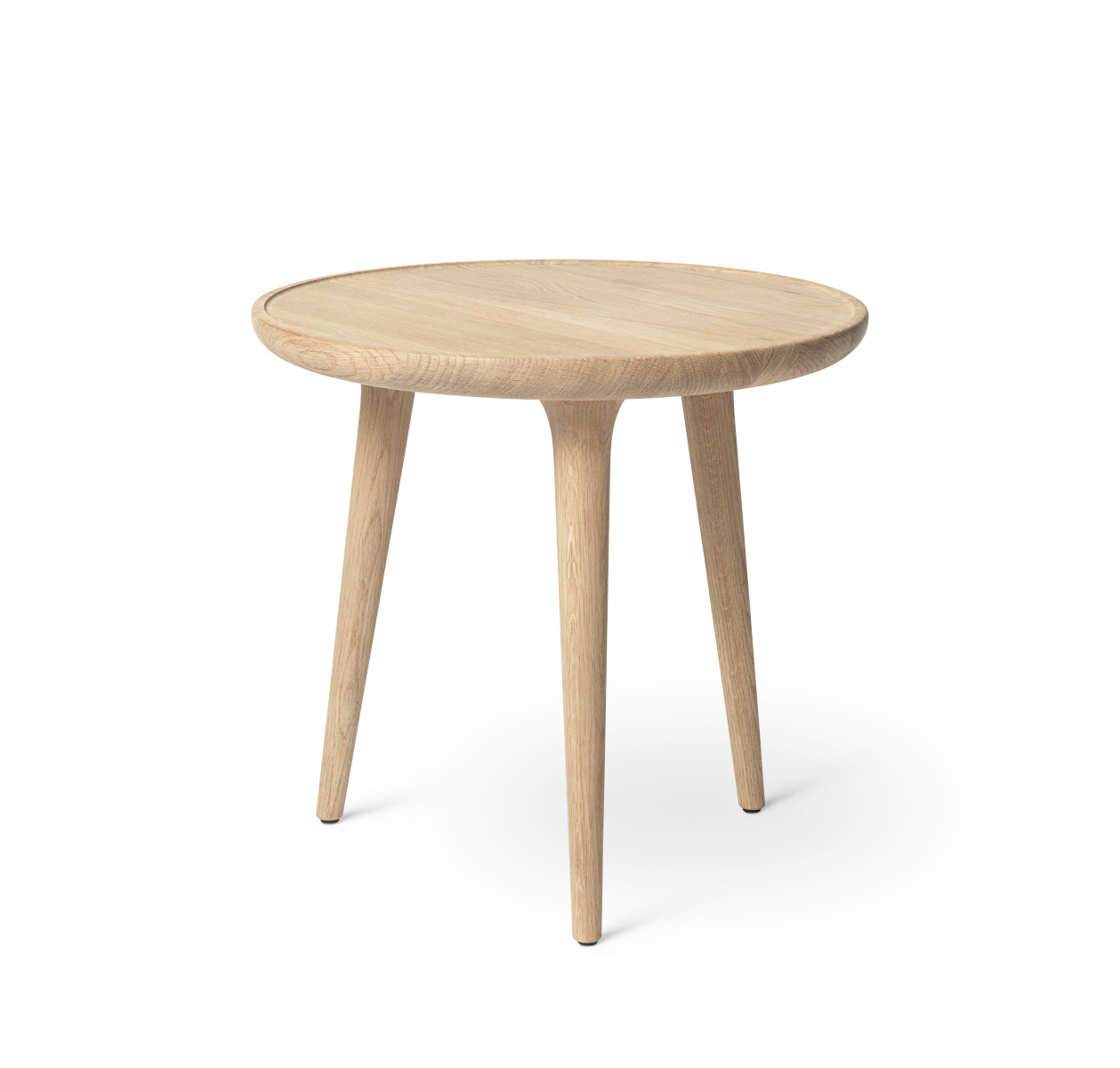 Accent Beistelltisch, Ø 45 cm, höhe 42 cm, eiche matt lackiert