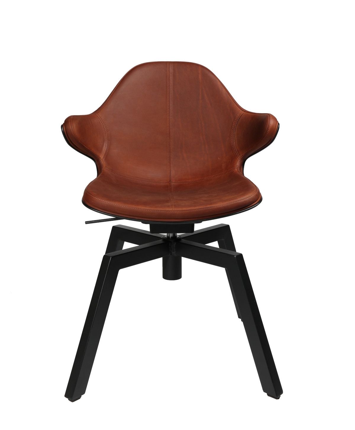 Wagner W-Loft Sessel mit Vierkant-Stahl-Gestell, höhenverstellbar, modernes Design