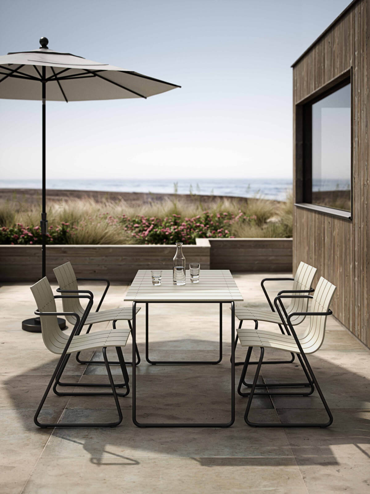 Ocean Tisch, 140 x 70 cm, sand