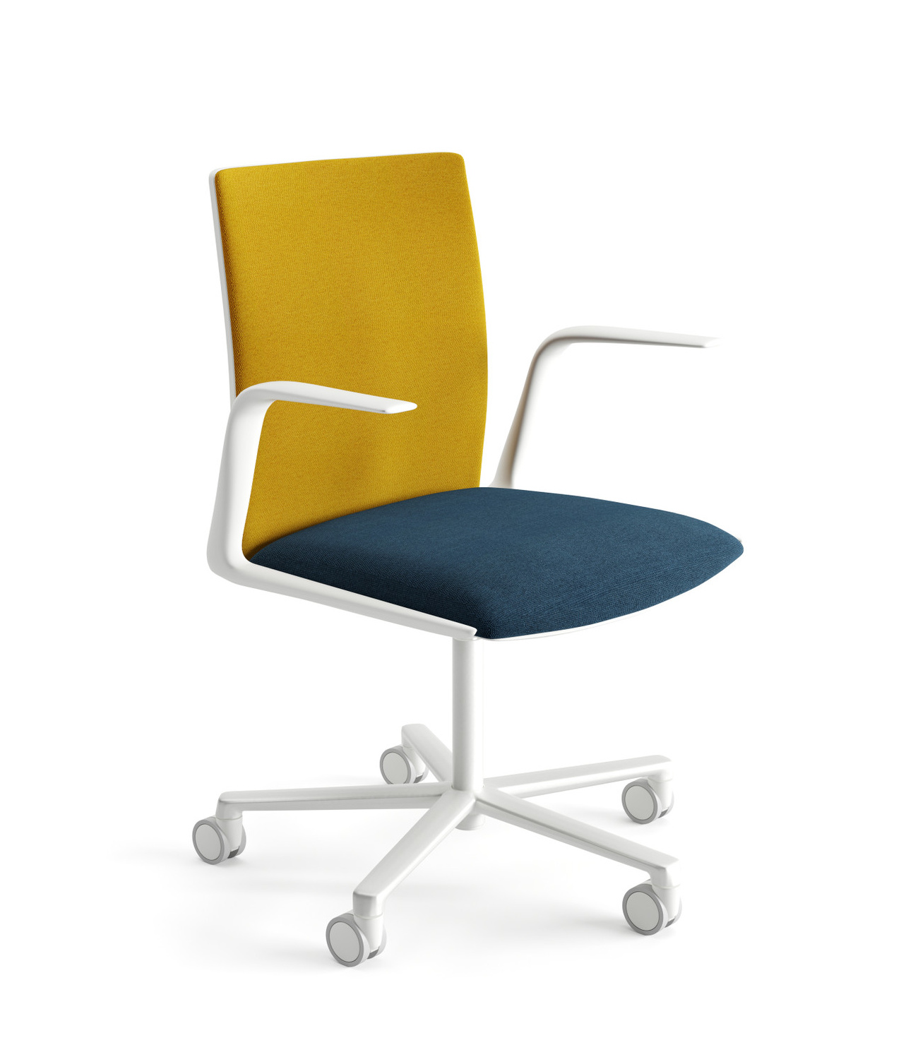 Kinesit Bürodrehstuhl, voll bezogen #4849