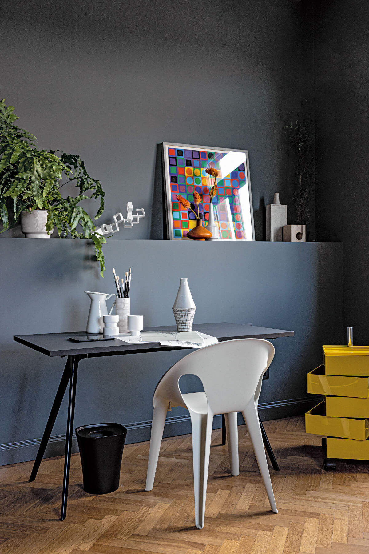 Magis 360° Rollcontainer, leicht, robust und hochwertig – funktionaler Stauraum für Home-Office oder Designerbüro