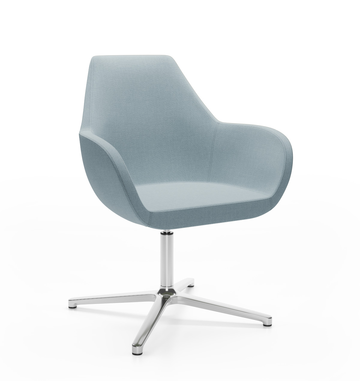 Moderner Profim Fan 10F Sessel mit komfortabler Sitzfläche, hochwertiger Polsterung und zeitlosem Design