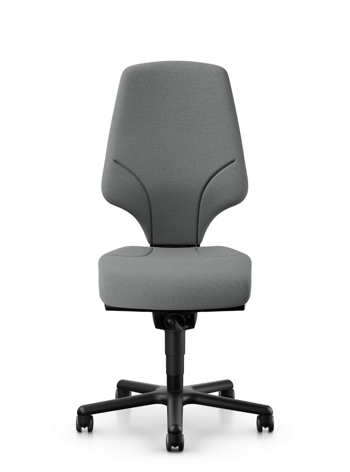 Giroflex 64-4080 ergonomischer Kassenstuhl mit Gasfeder, bequemer Polsterung und verstellbarer Sitzhöhe