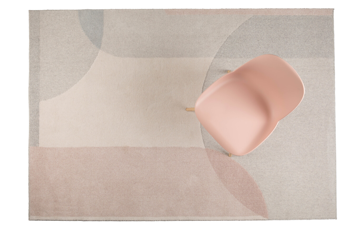Dream Teppich, 200 x 300 cm, natur / pink