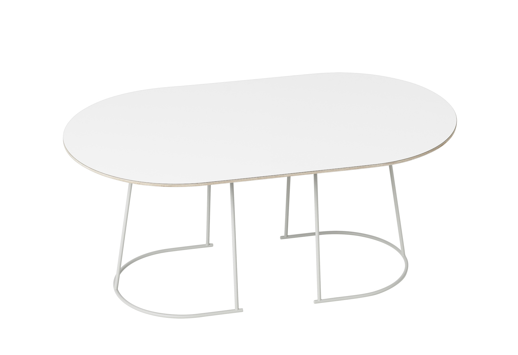 Airy Couchtisch, medium, weiß