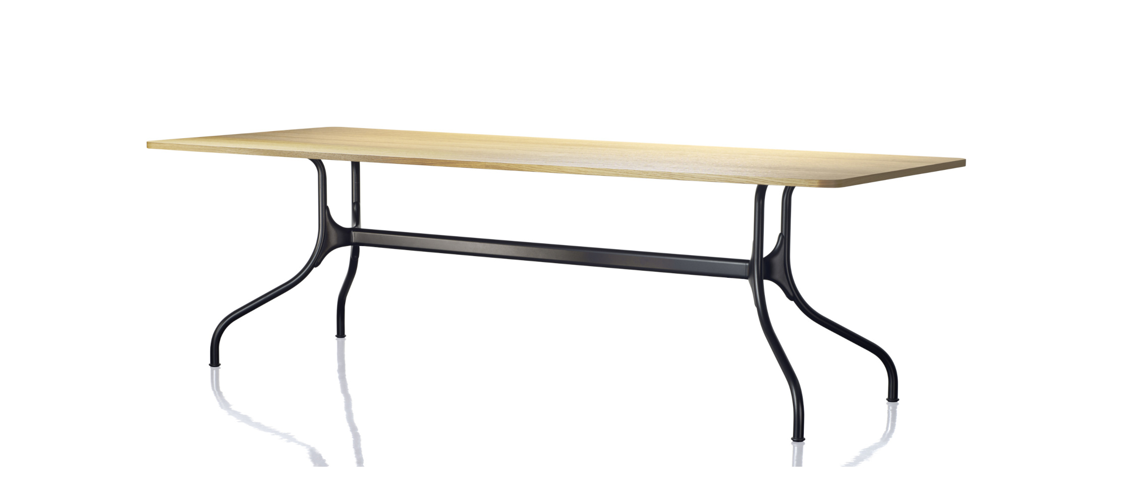 Magis Milà Tisch 240x100 cm, italienisches Design, stabil, modern, rechteckig, hochwertig, langlebig