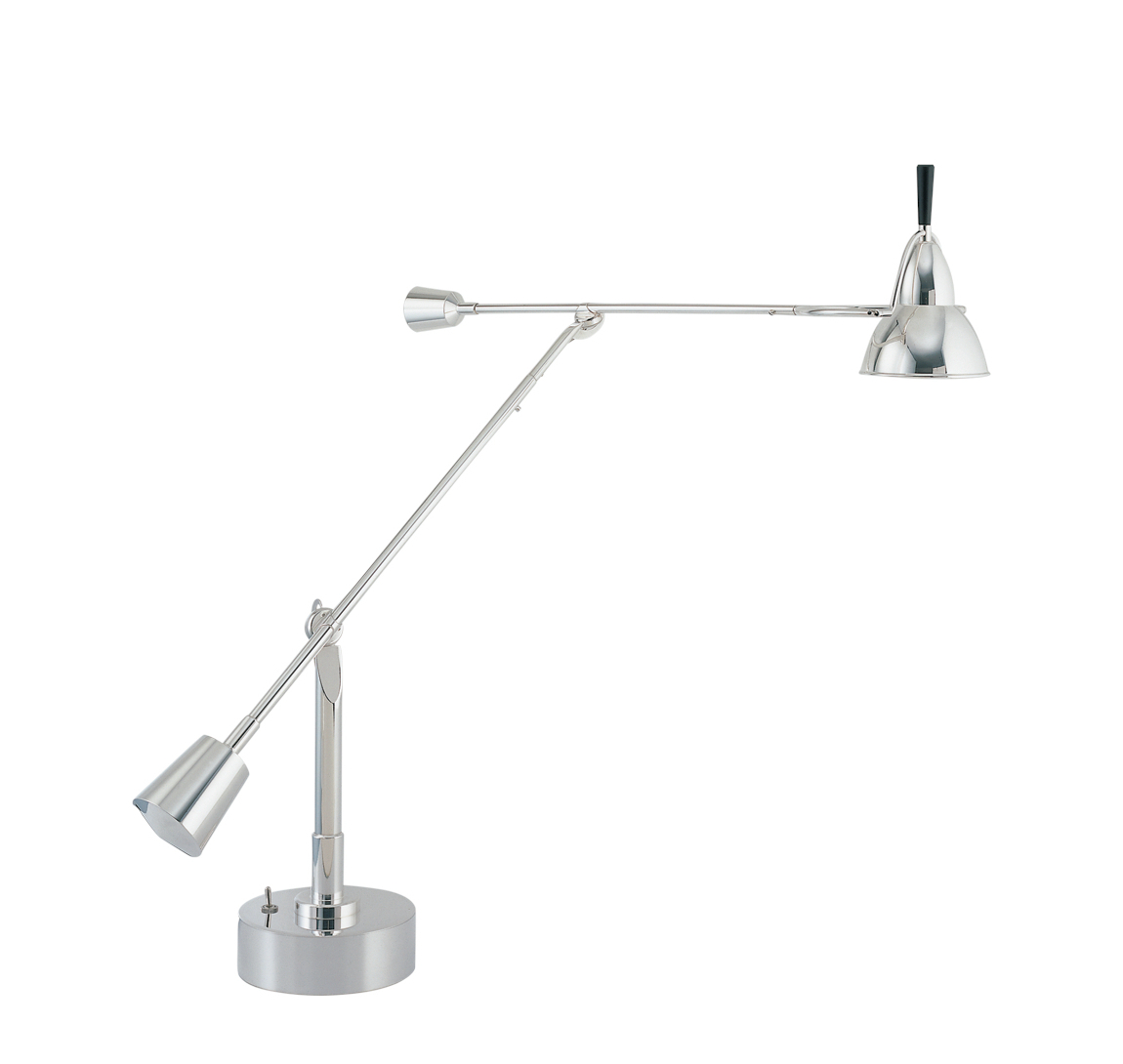 Buquet EB 27 Tischlampe Silber, versilbert mit 90er Auflage