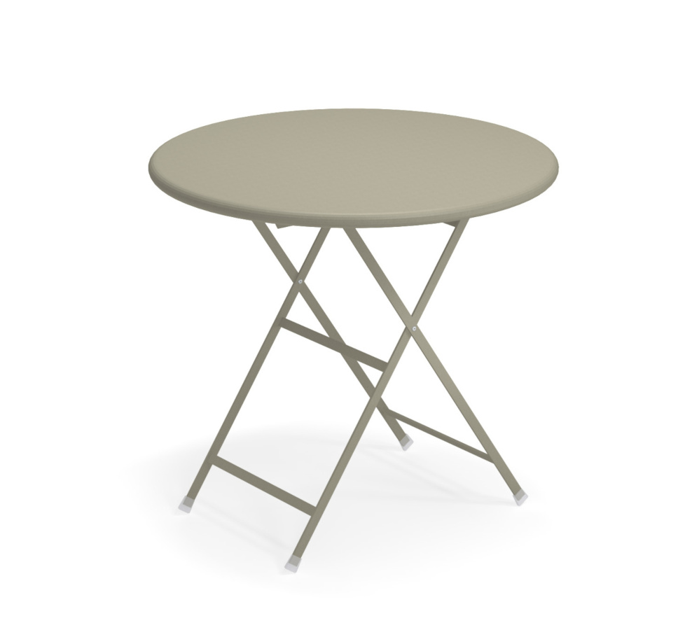 Arc en Ciel Klapptisch, 80 x 74 cm, graugrün