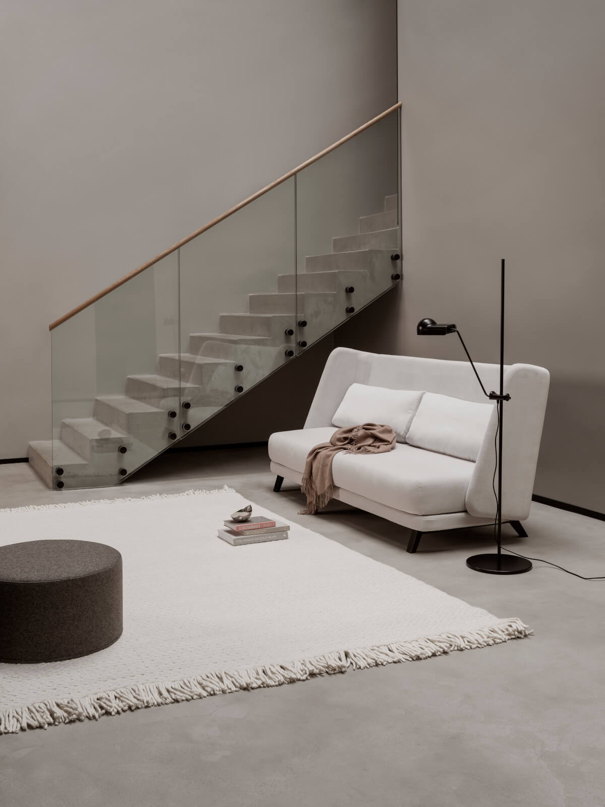 Jason Cord Sofa von Softline, elegantes Sofa mit minimalistischer Formensprache und skandinavischem Designanspruch