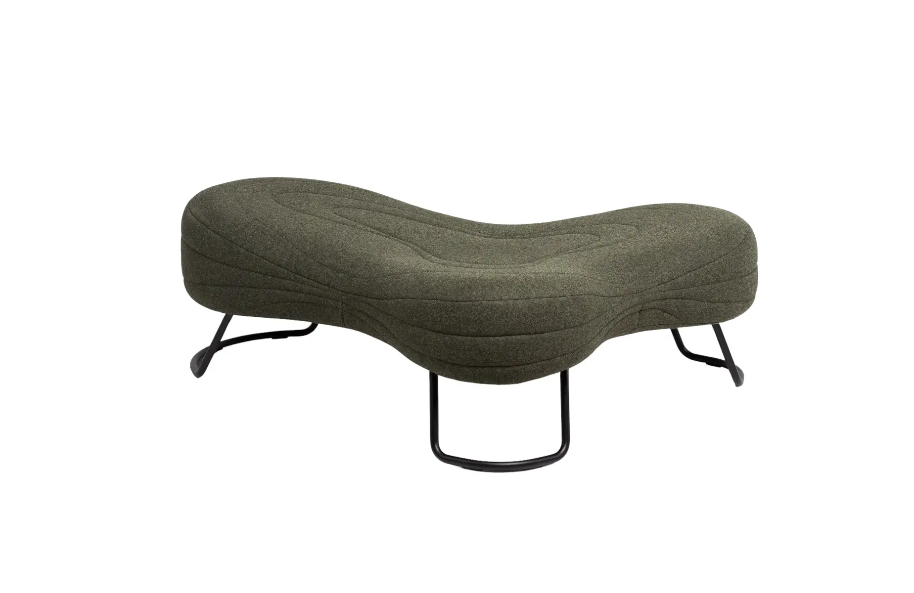 Noti Bouli Sofa 2-Sitzer mit Kufengestell