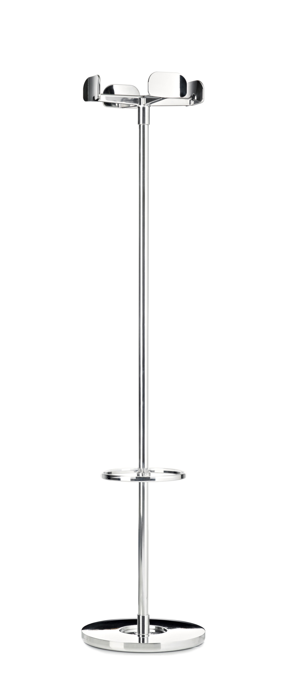 Magis Four Leaves Garderobe – poliertes Aluminium, modernes Design Magis Four Leaves Garderobe mit Schirmständer, poliertes Aluminium, modernes Design, stabil, hochwertig