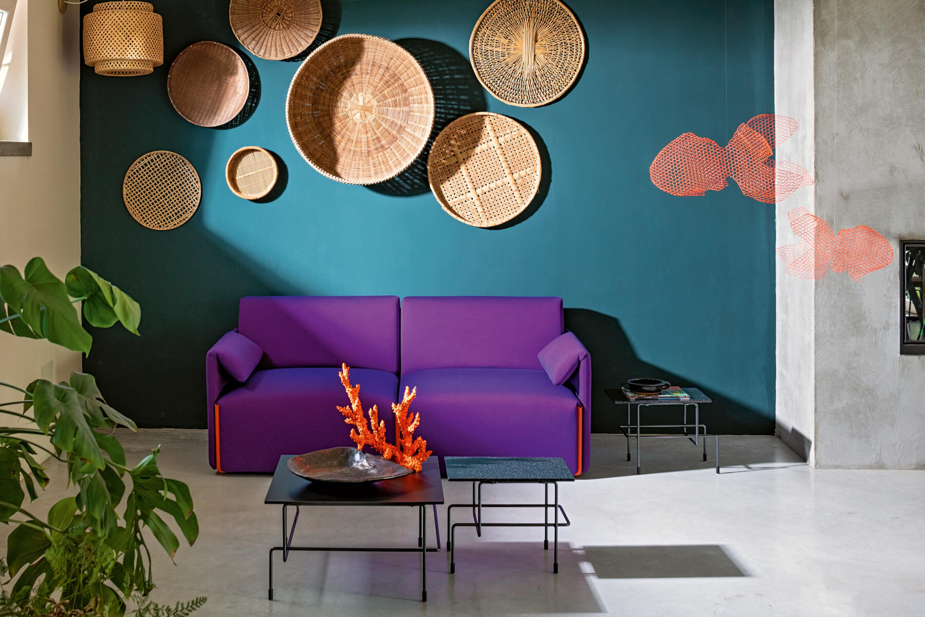 Magis Traffic Tisch, flexibel nutzbar als Beistelltisch oder Couchtisch – modernes Design aus Italien