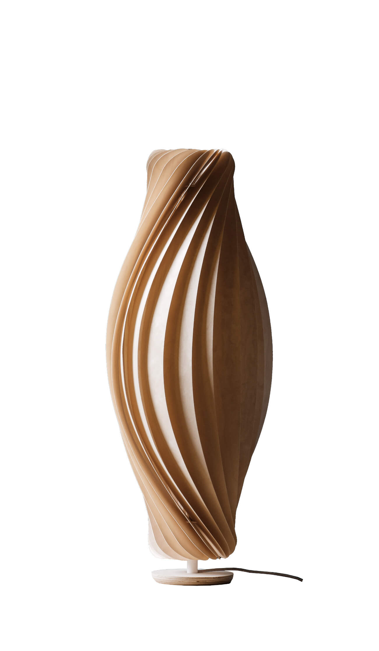 No.111 Tischleuchte, Ø 18 x 47 cm, birke natur