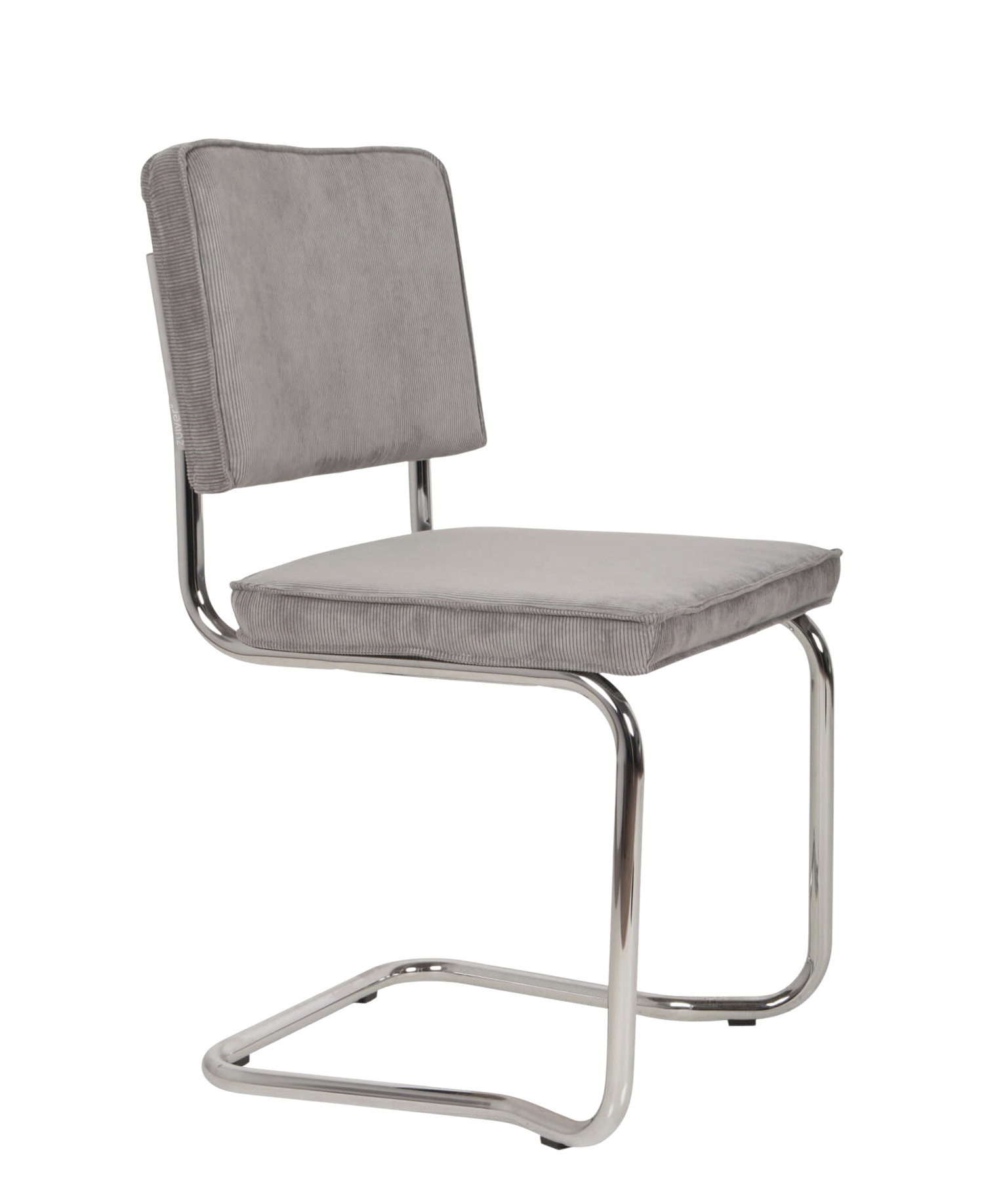 Zuiver Ridge Kink Rib Stuhl Hellgrau – stilvoller Designerstuhl für moderne Wohnräume Zuiver Ridge Kink Rib Stuhl in Hellgrau – moderner Designerstuhl mit ergonomischem Komfort und skandinavischem Flair