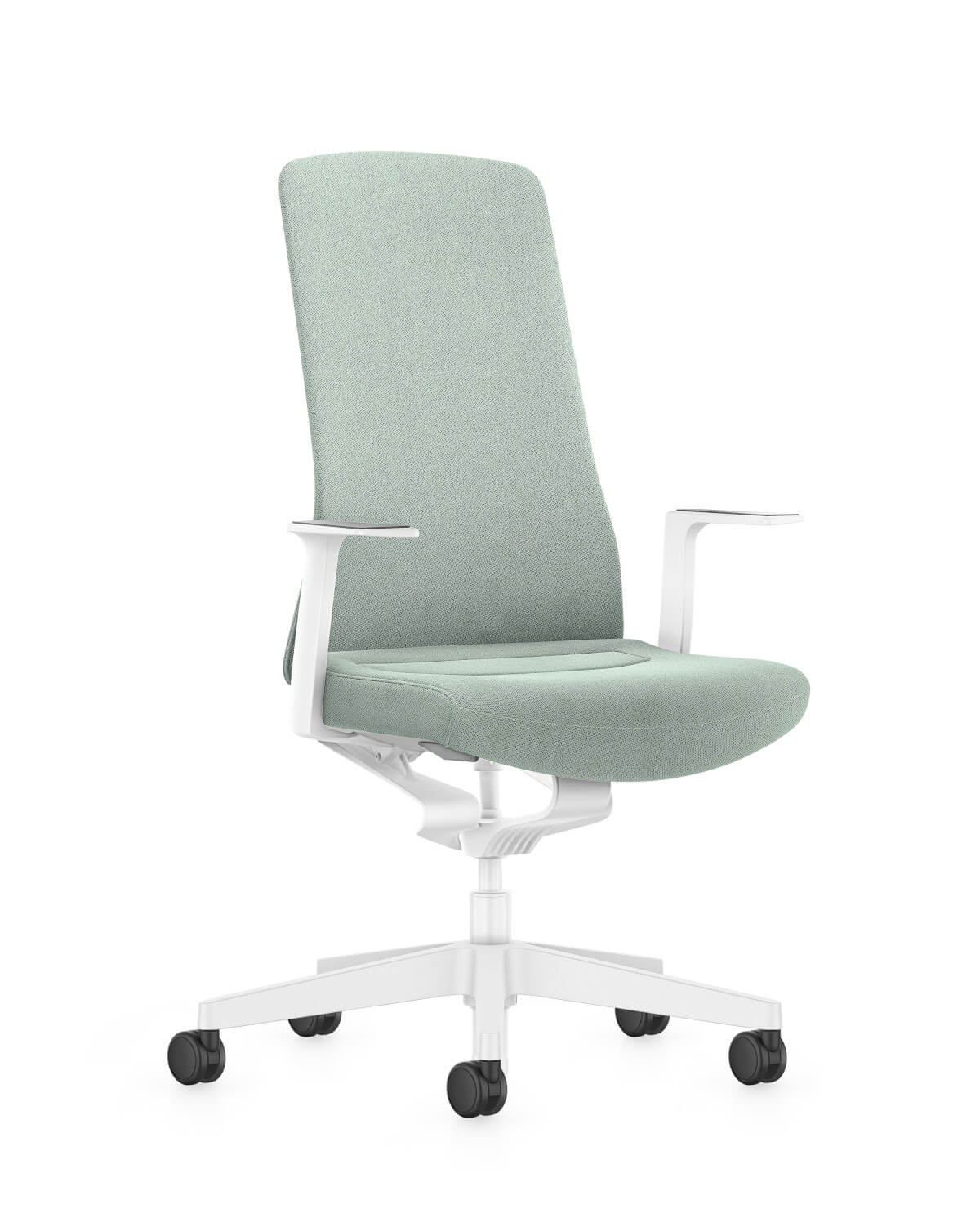 Interstuhl PUREis3 PU113 Bürodrehstuhl mit modernem Design, atmungsaktivem Netzrücken und filigraner Silhouette