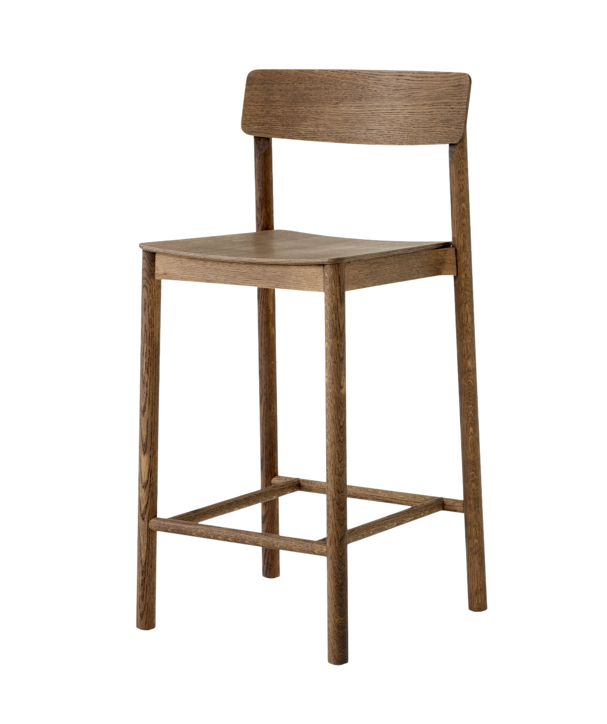 Betty TK13 Barhocker, höhe 65 cm, eiche geräuchert