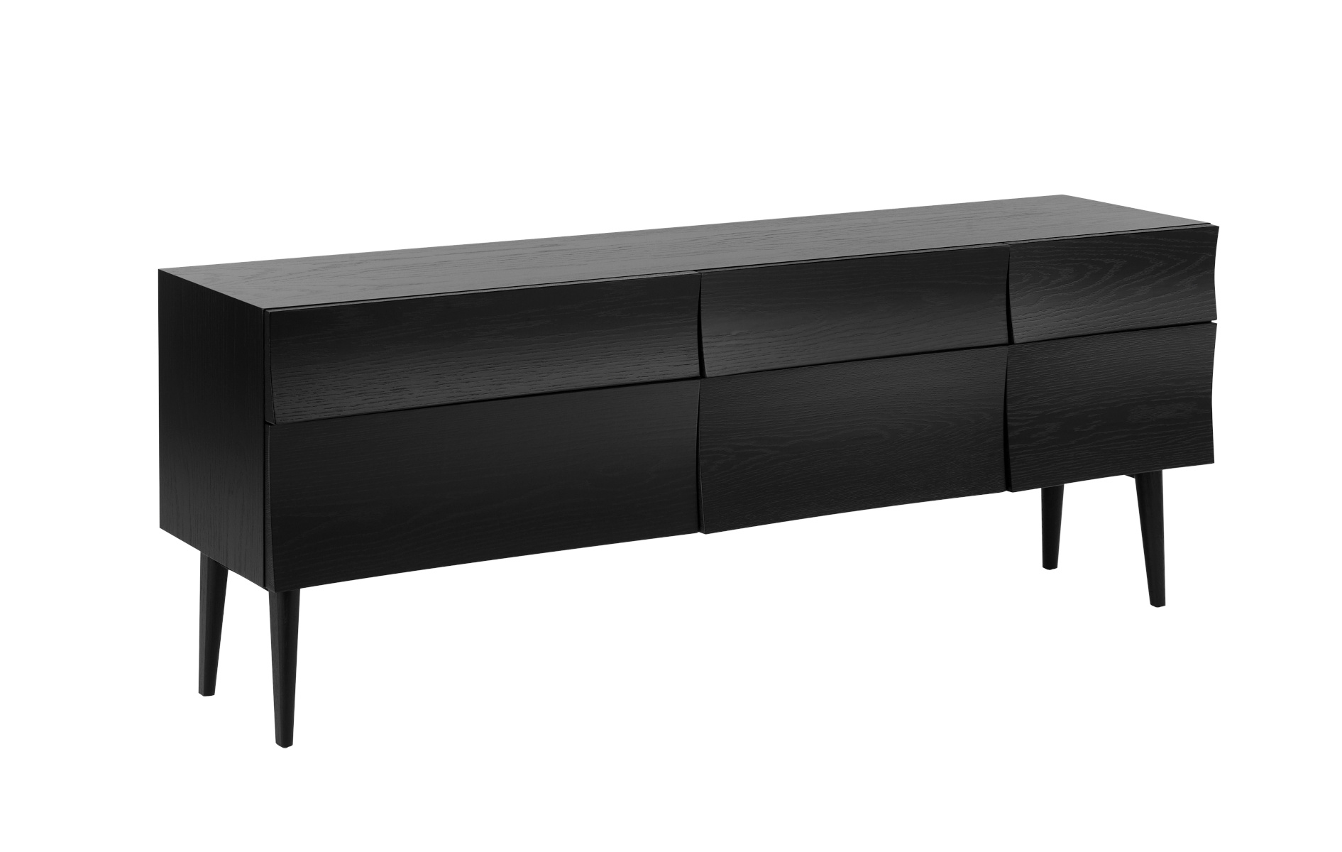 Reflect Sideboard, small, eiche schwarz