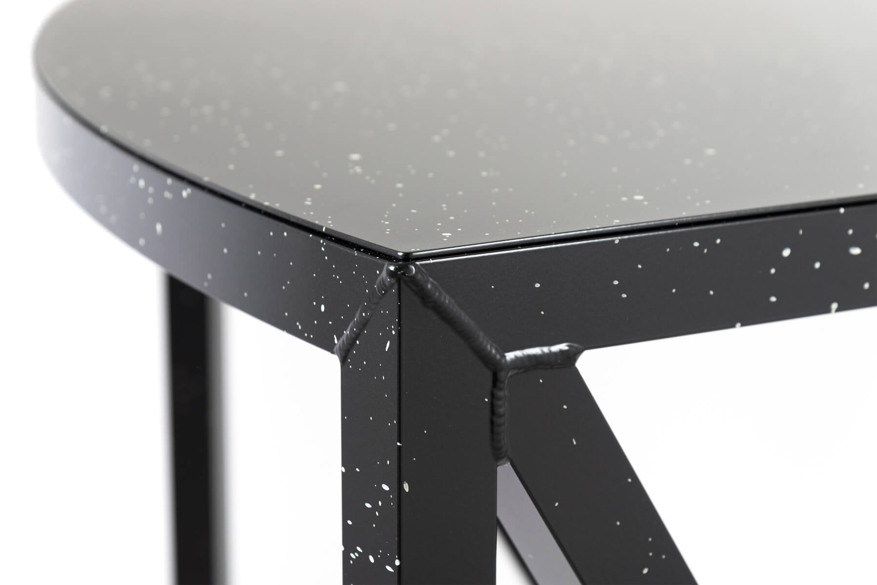 Magis Bureaurama gebogener Stehtisch, Designklassiker aus Italien, robust, modern, hochwertig