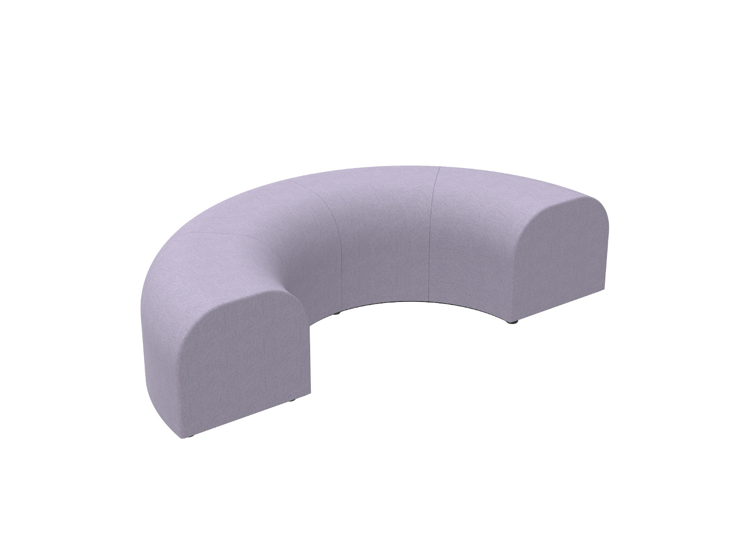 BuzziCee Half, C-förmiger schallabsorbierender Loungesitz