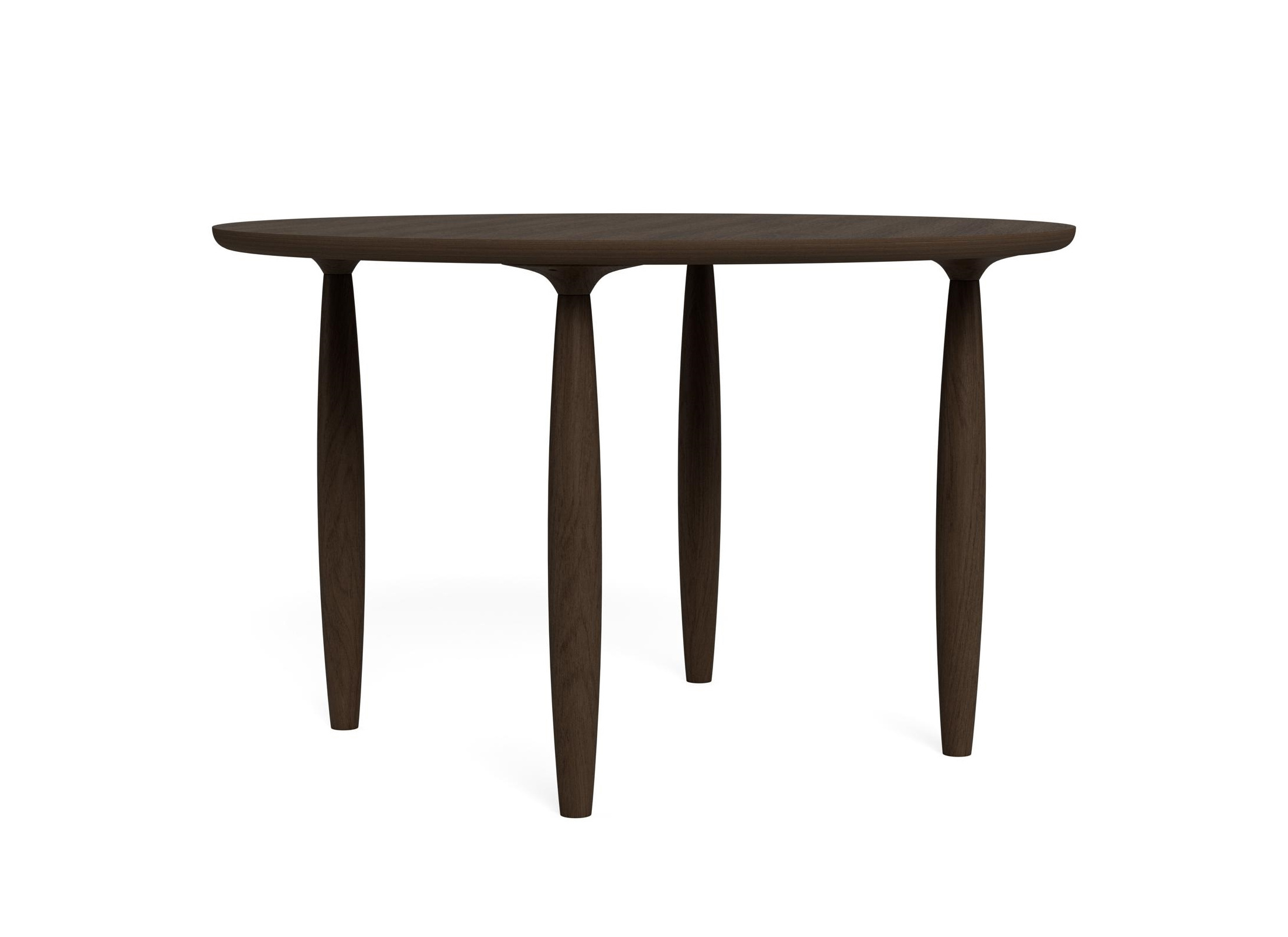 Oku Esstisch, Ø 120 cm, eiche geräuchert