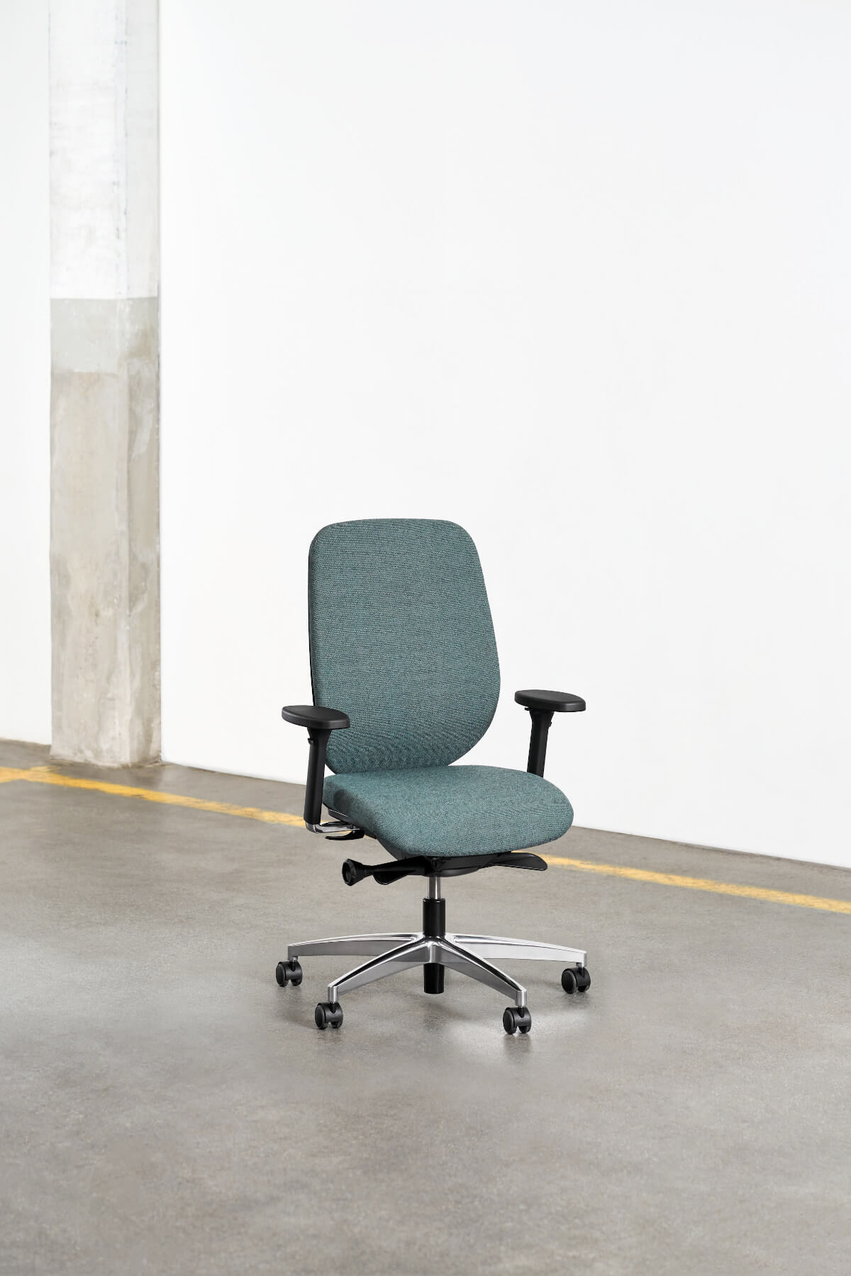 Giroflex Bürostuhl 353-4529 Polsterrücken, langlebiger und bequemer Stuhl für tägliche Nutzung im Büro