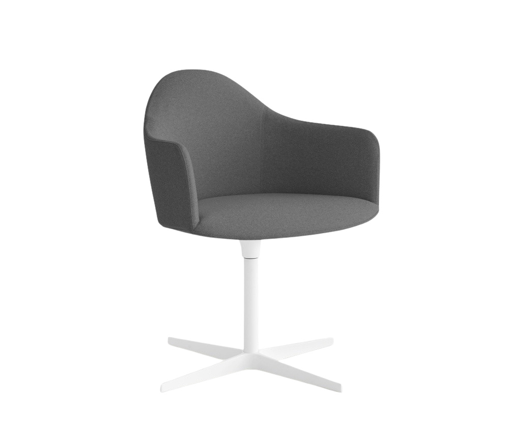 Edit Sessel, drehbarem Kreuzfuß