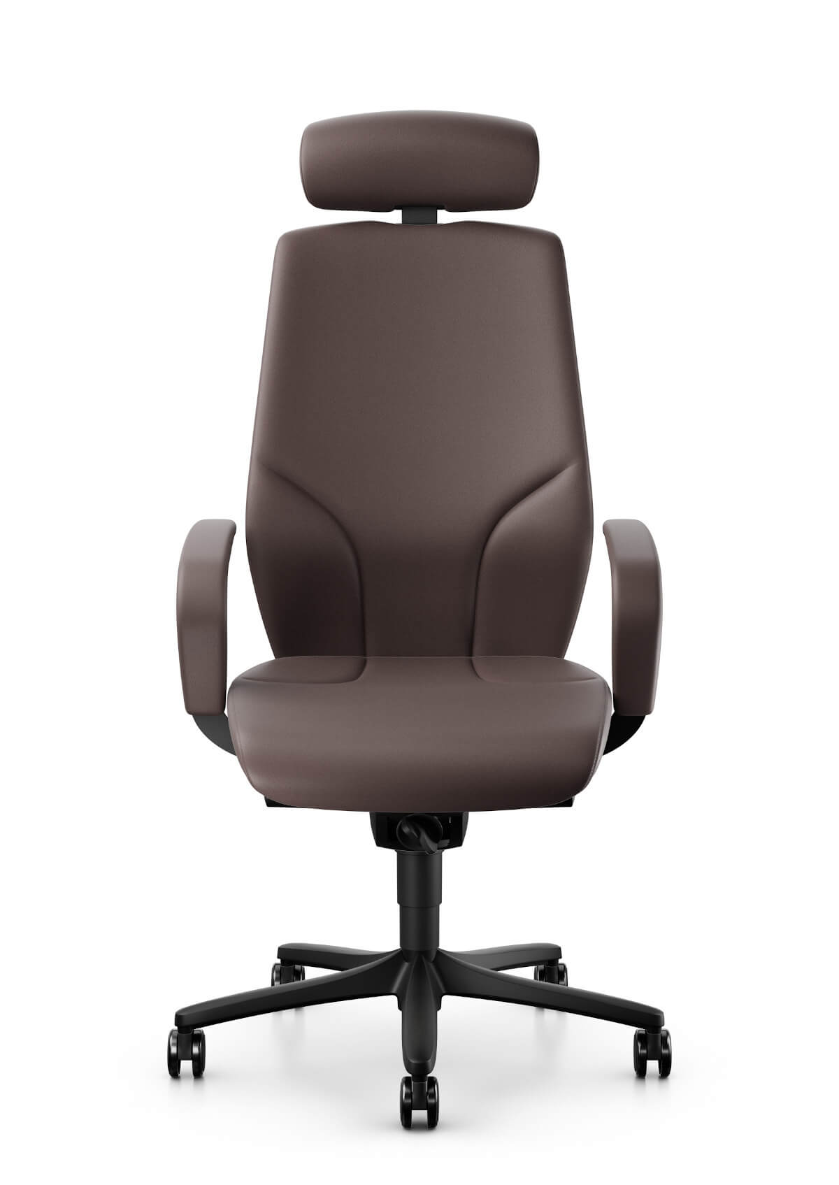 Giroflex 64-9878-24H Bürostuhl mit Armlehnen, Kopfstütze und ergonomischem Design für 24H-Dauereinsatz im Büro