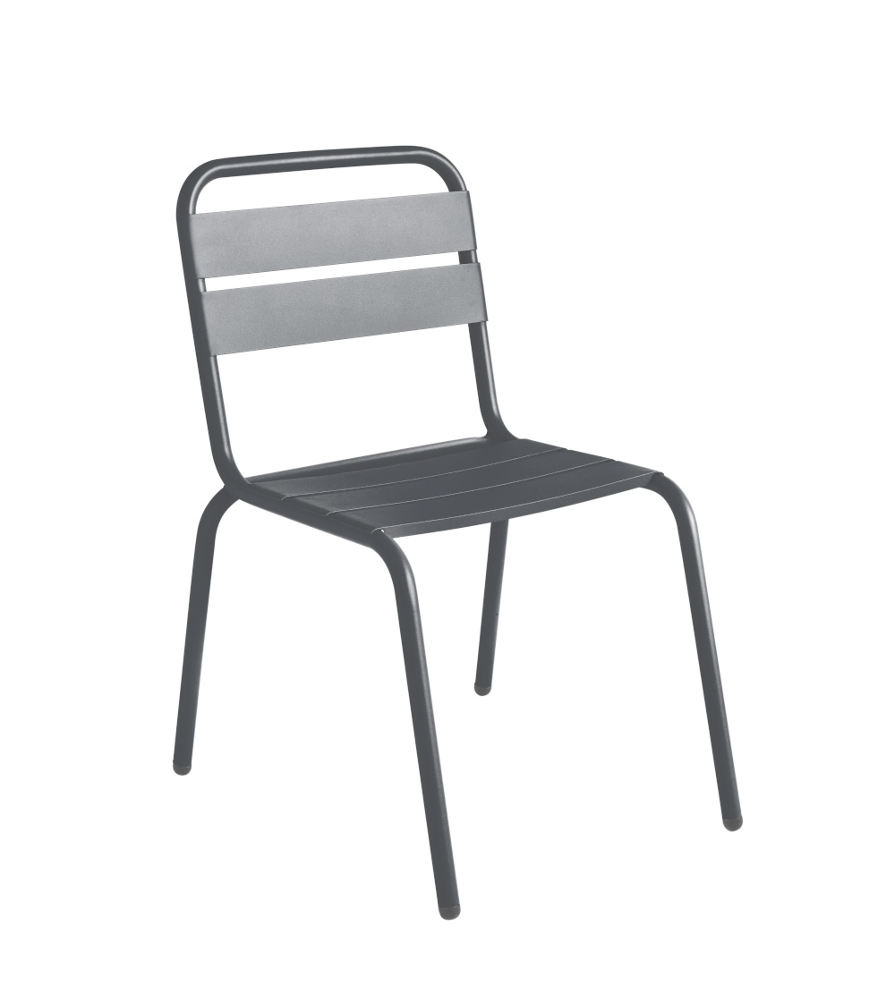 Barceloneta Gartenstuhl, anthrazitgrau