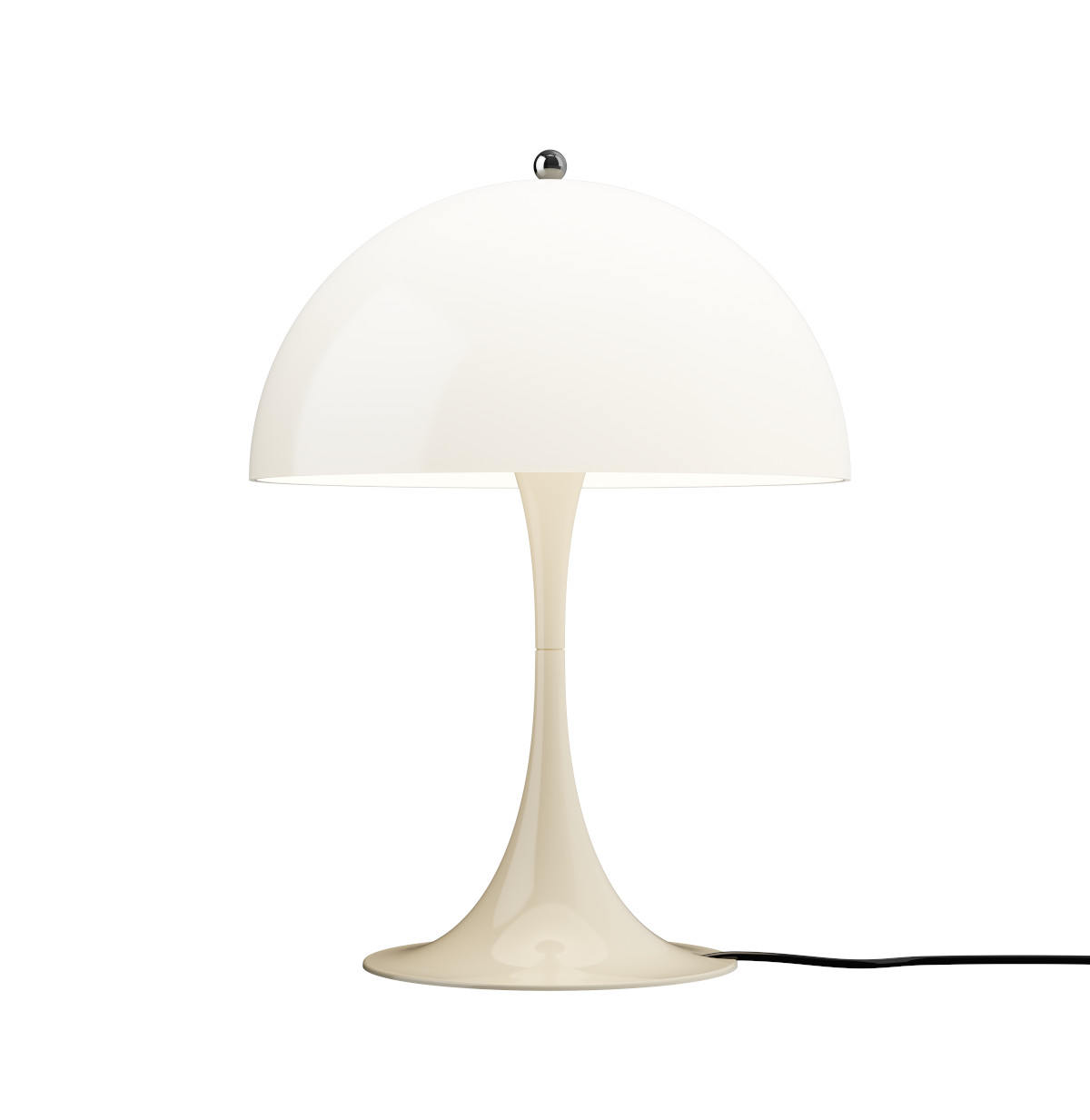 Panthella 320 Tischleuchte von Louis Poulsen, Opalbeige, LED, dimmbar, skandinavisches Design, hochwertige Beleuchtung