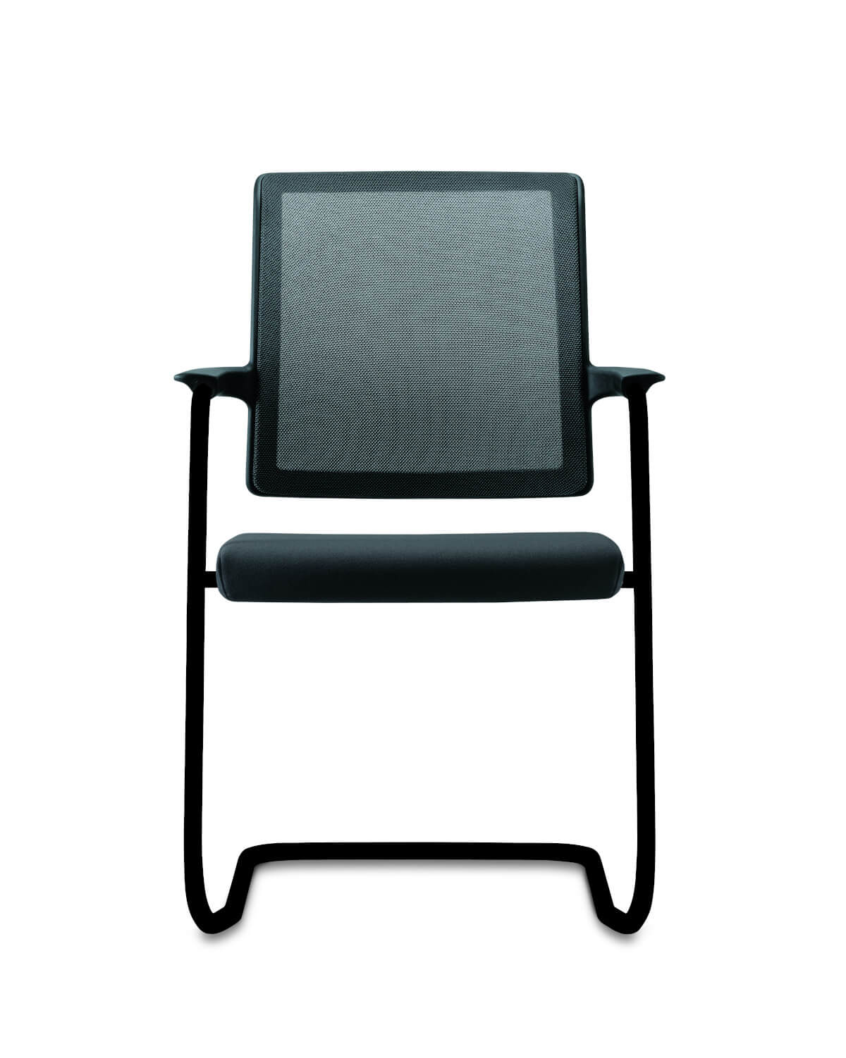 Ergonomischer Interstuhl Besucherstuhl Goal-Air 570G mit atmungsaktivem Netzrücken und komfortabler Polsterung