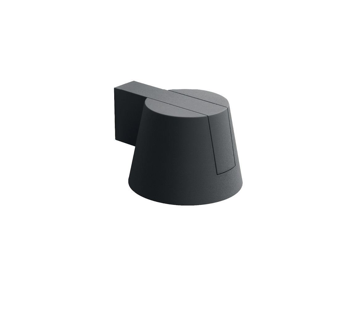 w222 Focal Wandleuchte, jet black