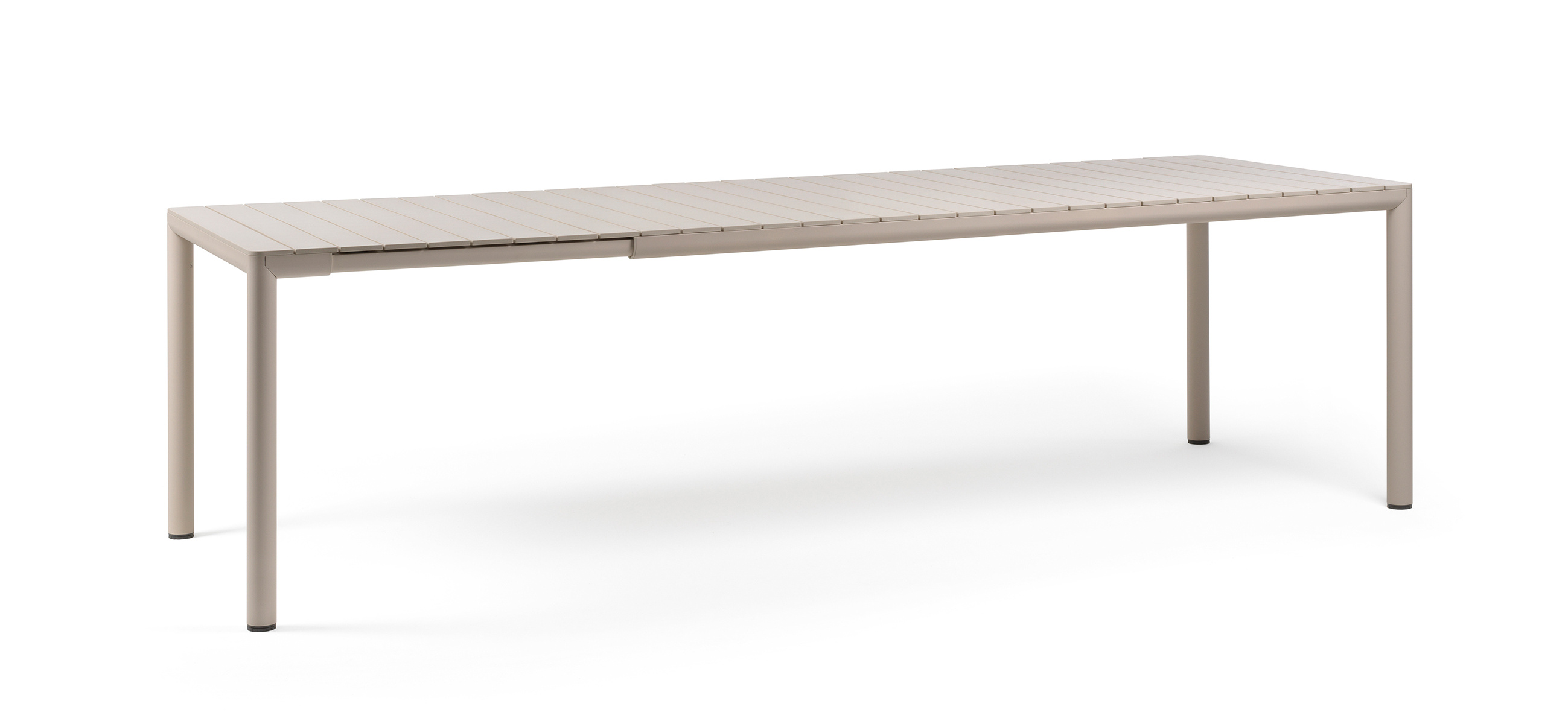 Nardi Tevere Ausziehtisch 210 cm corda, Outdoor-Tisch, wetterfest, robust, modernes italienisches Design