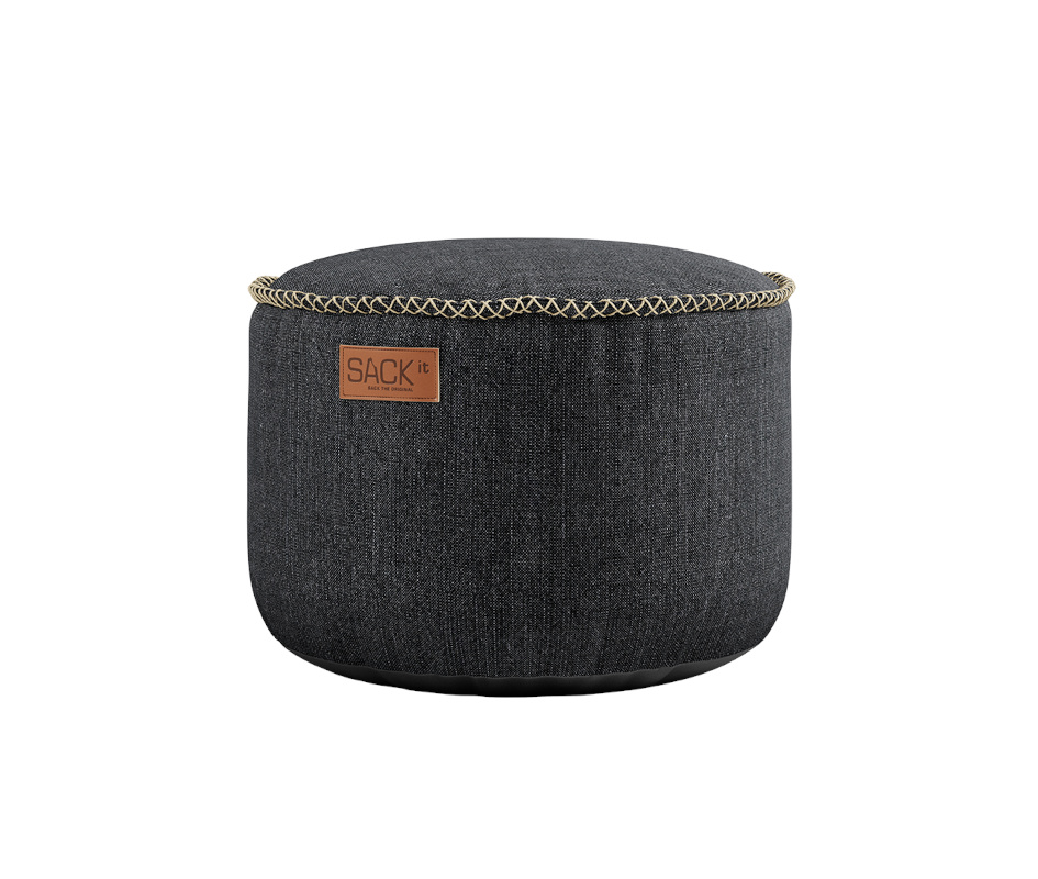 Cobana Pouf, schwarz Cobana Pouf, schwarz