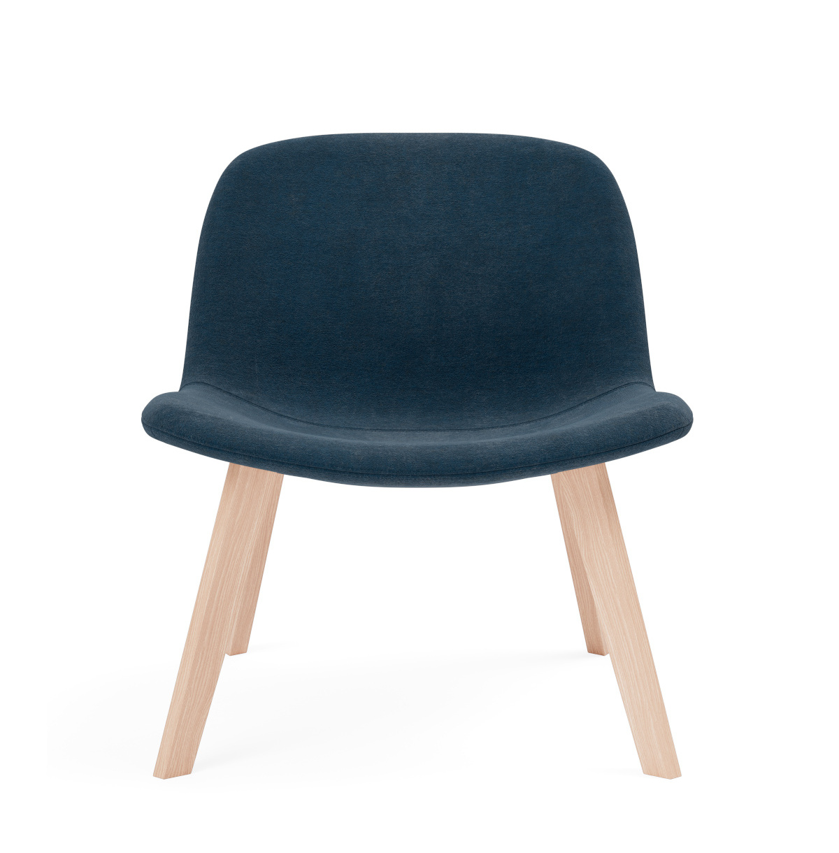 Eyes Lounge Wood Base, eiche lackiert / gentle 873