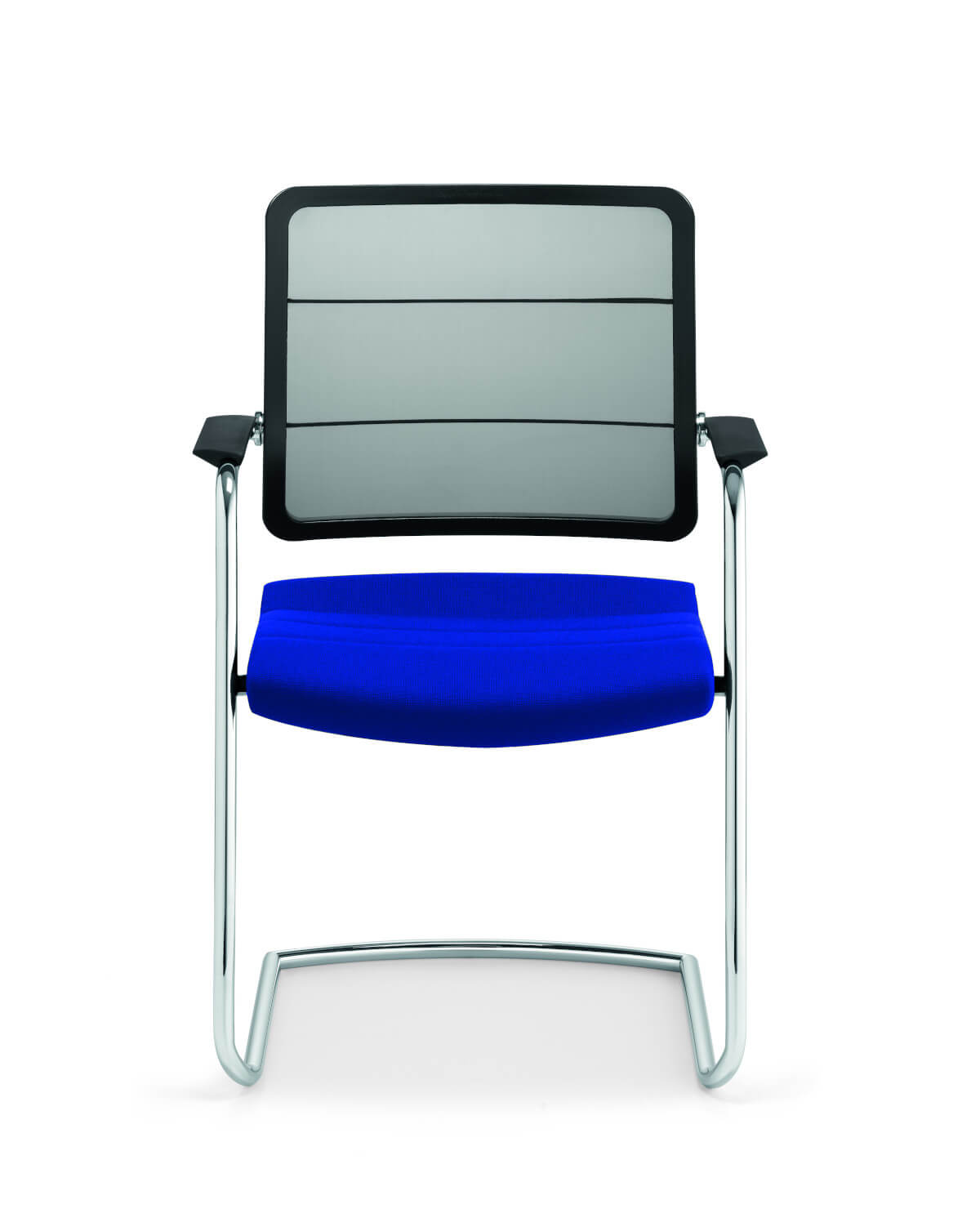 AirPad 5C35 Besucherstuhl von Interstuhl für Büros, stapelbar, atmungsaktiver Netzrücken, ergonomisches Design