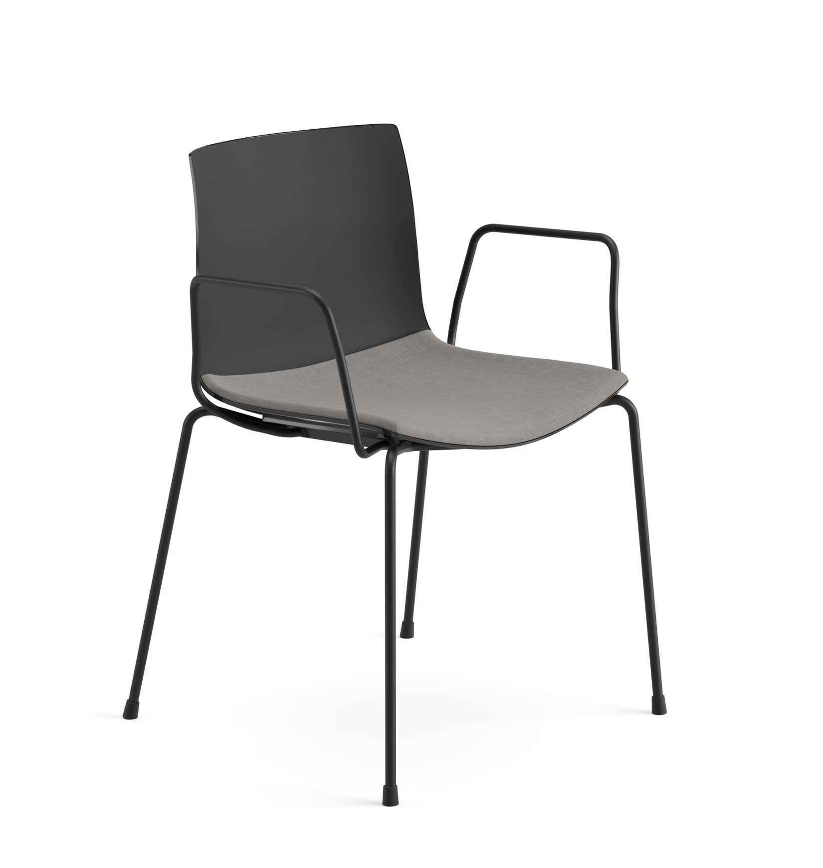 Catifa 46 Armlehnstuhl, kunststoff mit polstersitz #0450 Catifa 46 Armlehnstuhl, kunststoff mit polstersitz #0450