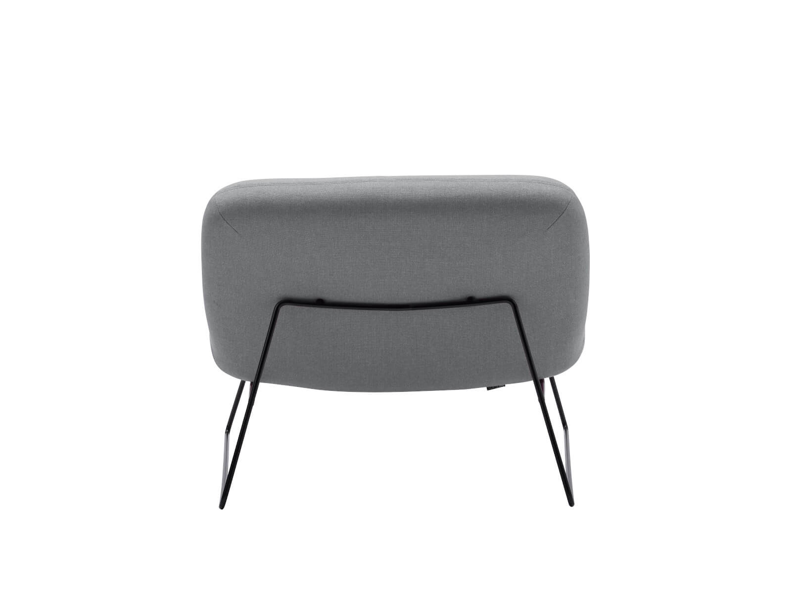 Java Sessel Softline, moderner Design-Sessel mit hoher Sitzqualität, skandinavischer Stil für Wohn- und Objektmöbel