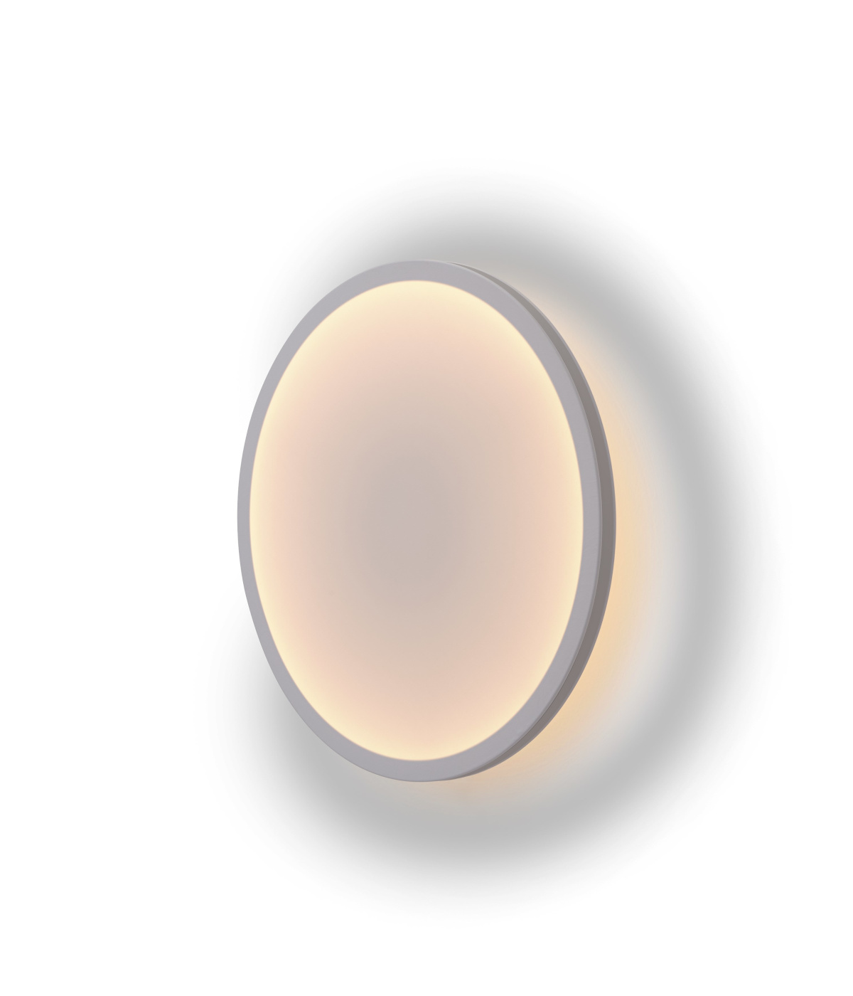 Calm LED Wandleuchte, Ø 50 cm, grau Calm LED Wandleuchte, Ø 50 cm, grau