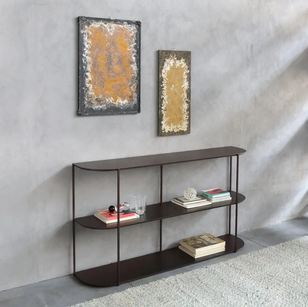Eveline Sideboard, 150 × 83 cm, 2 abgerundete Ecken, weiß