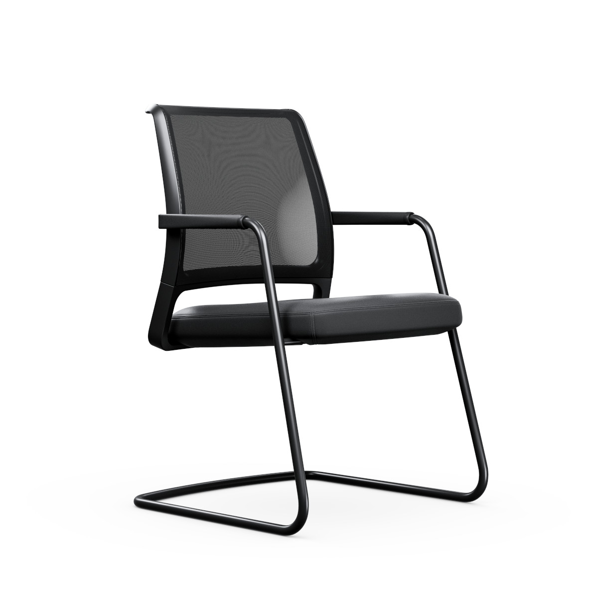 Ergonomischer Interstuhl Besucherstuhl VINTAGEis5 56V7 mit stabilem Gestell und hoher Sitzqualität.