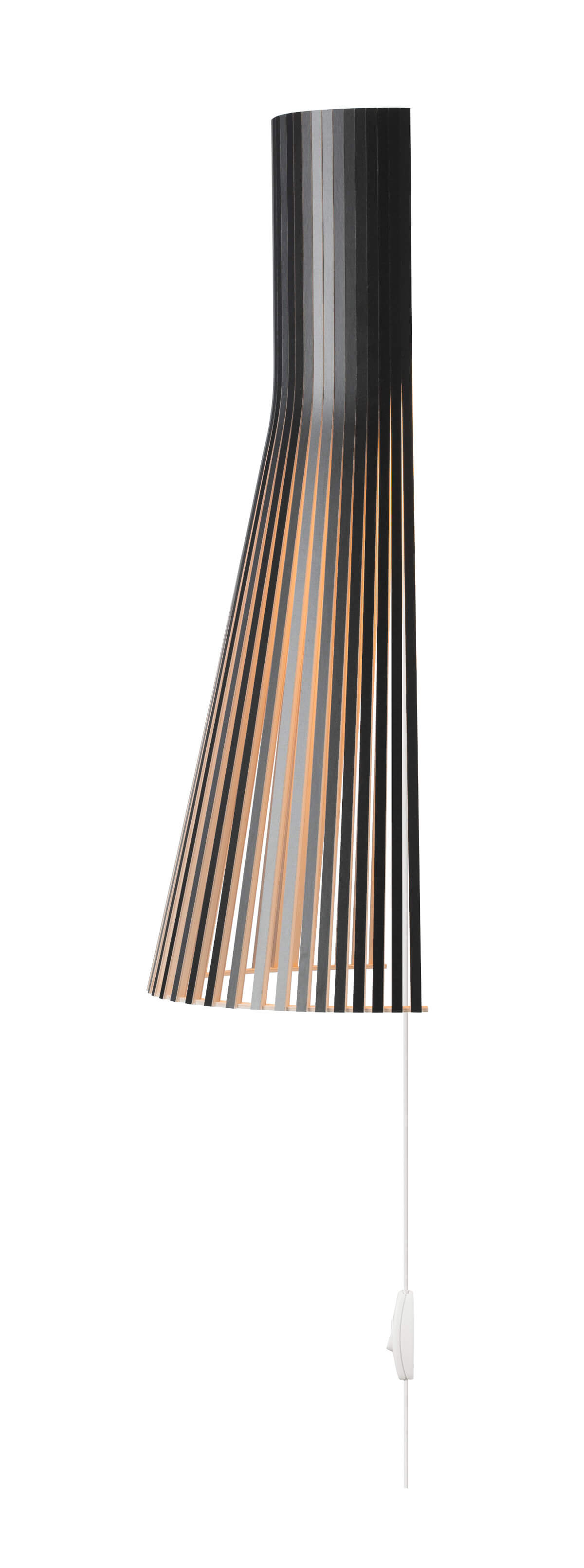 Secto 4230 Wandleuchte, mit Kabel, schwarz