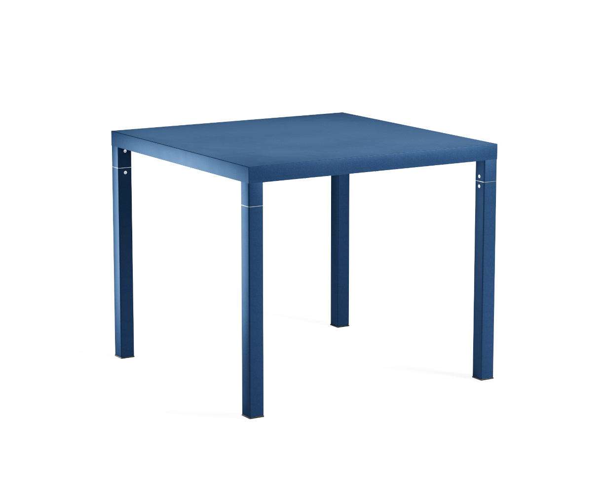 Nova Tisch, 90 x 90 cm, saphirblau Nova Tisch, 90 x 90 cm, saphirblau