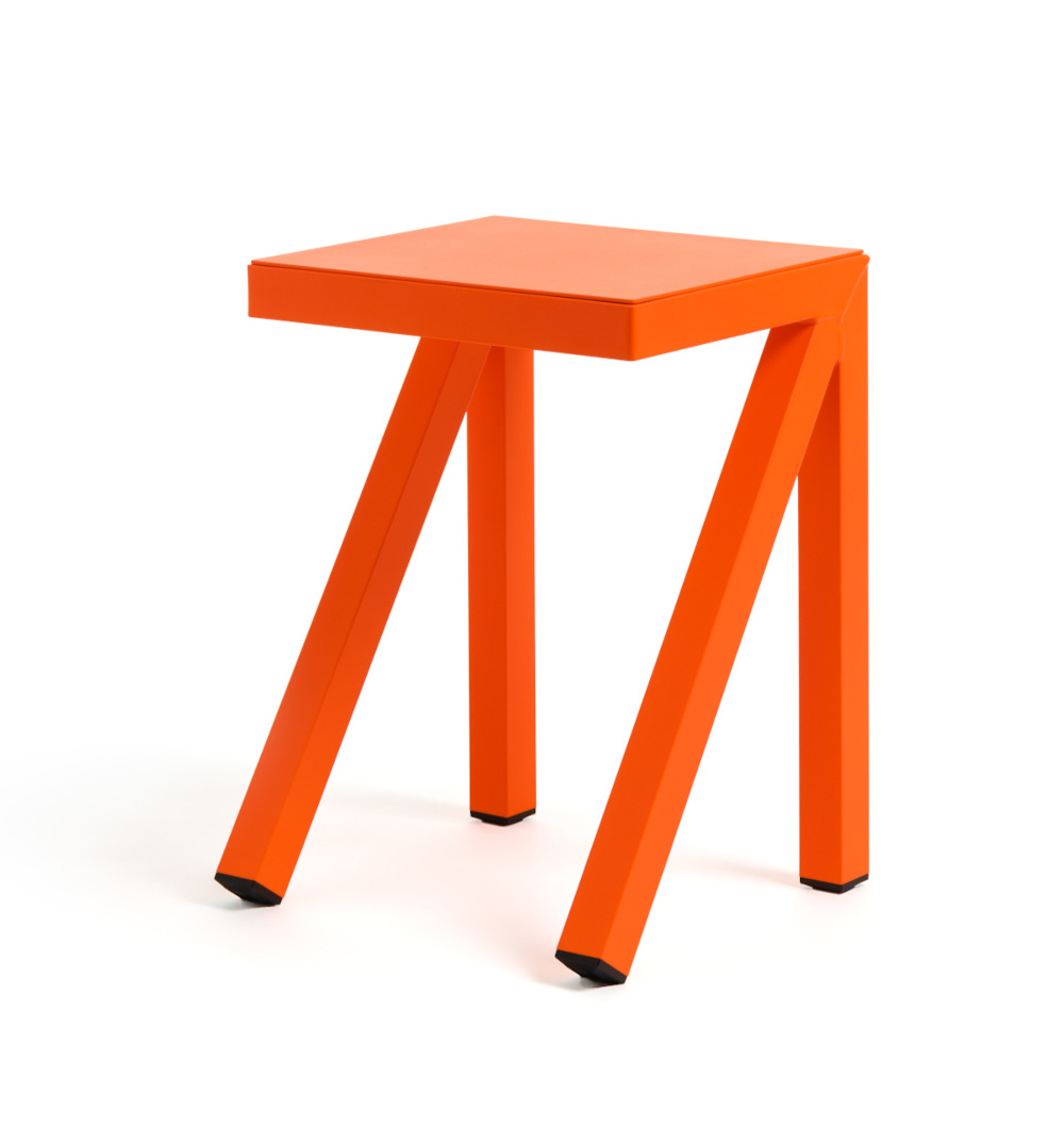 Magis Bureaurama Hocker orange – ergonomischer Design-Hocker Magis Bureaurama Hocker orange, fester Sitz, ergonomisch und langlebig, italienisches Design