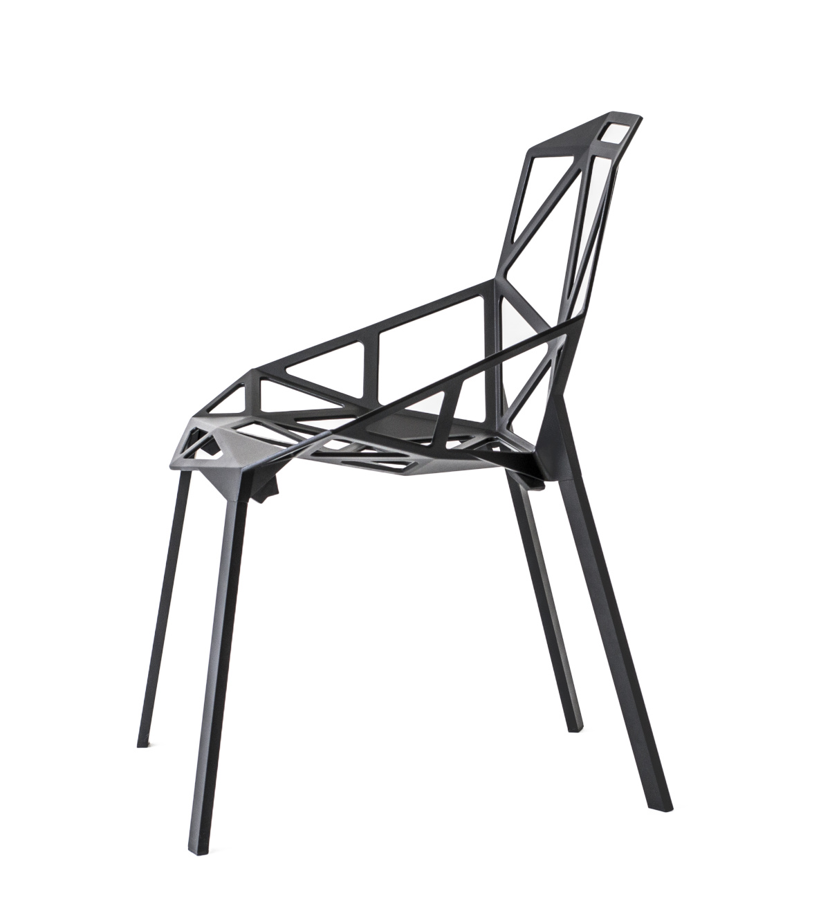 Chair One Stapelstuhl, graugrün