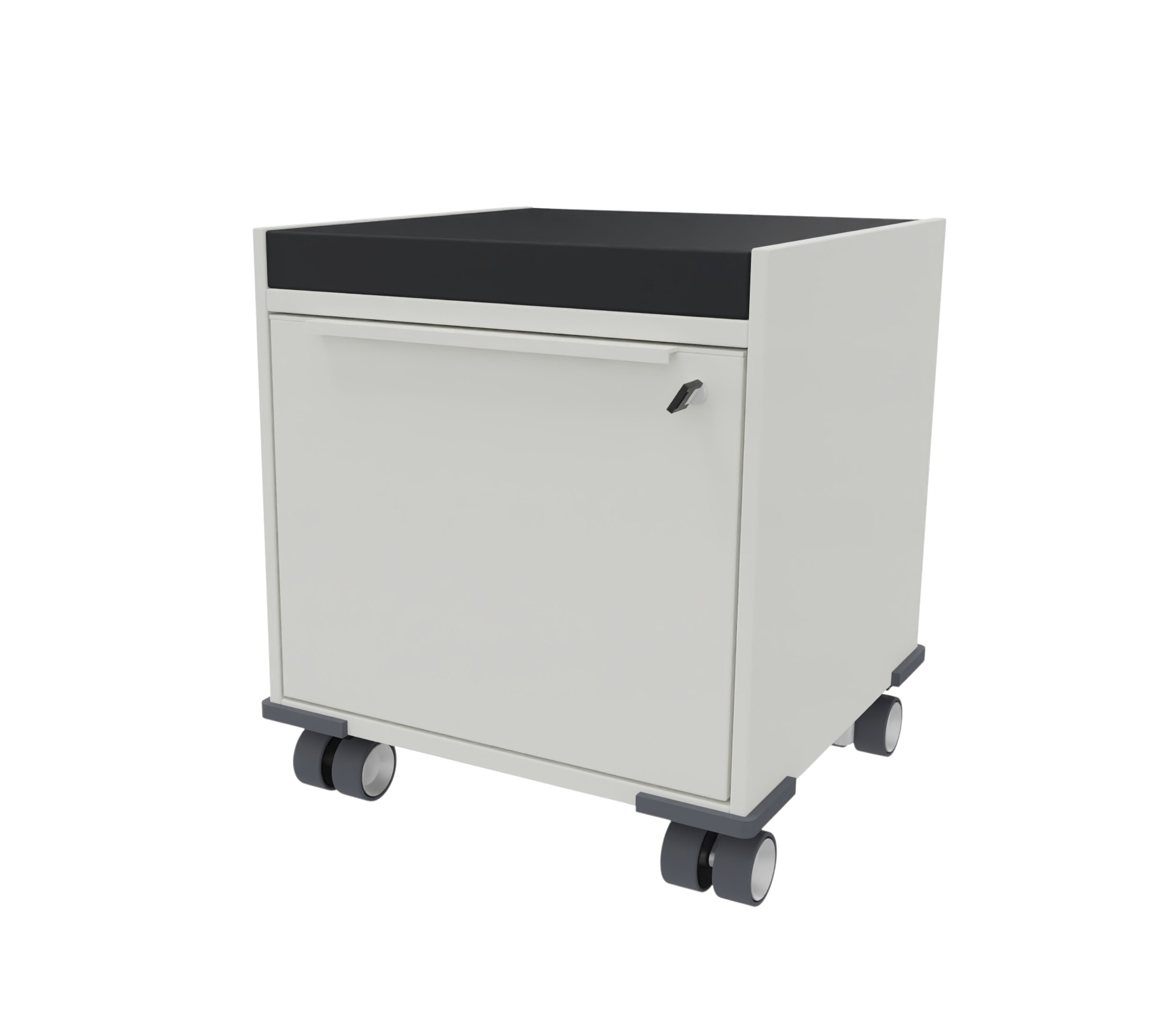 Caddy 1OH mit Rollen und Hängehefterauszug