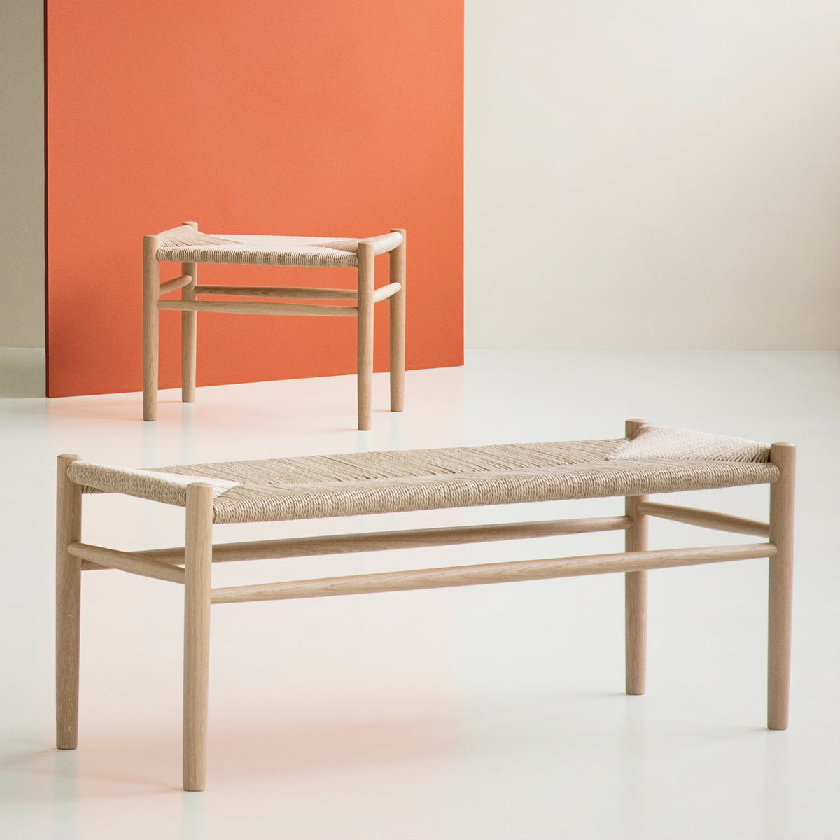 Zeitlose FDB Møbler J83B Bank aus Holz, funktional und elegant – perfekt für Wohnraum, Flur oder Wartebereich