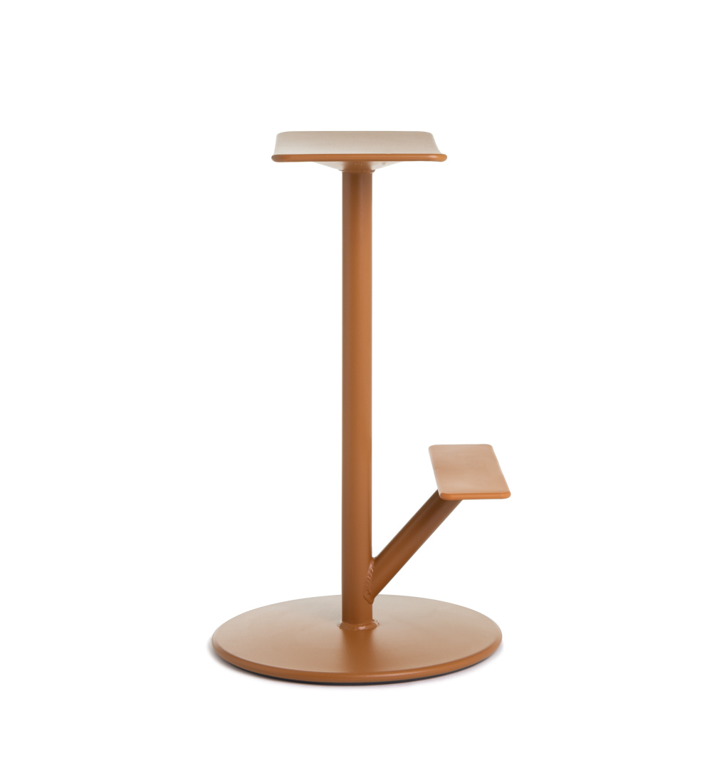 Magis Sequoia Barhocker 66 cm, ocher, ergonomisch, langlebig, modernes italienisches Design