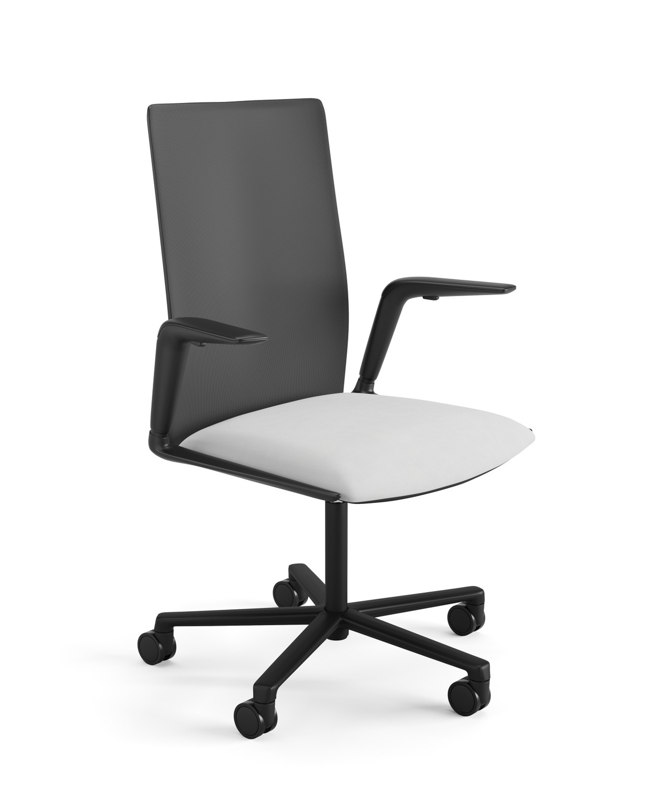 Kinesit Bürodrehstuhl, voll bezogen #4855