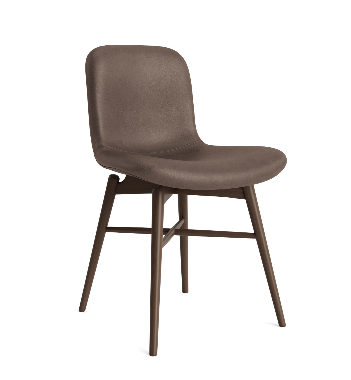 Langue Chair Wood, eiche dunkel gebeizt / dunes dark brown 21001