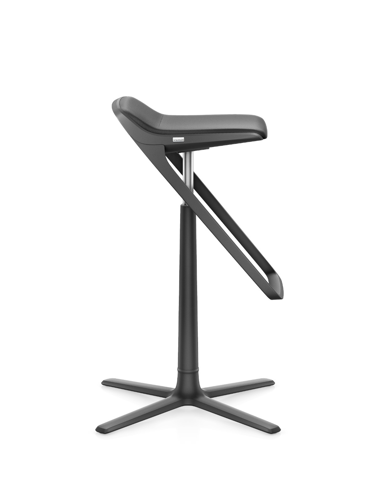 Vielseitiger Barhocker KINETICis5 710K von Interstuhl mit komfortabler Sitzfläche und flexibler Nutzung im Alltag